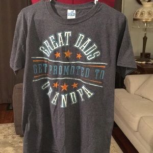 ALMOST NEW GREAT DADS GET PROMOTED TO GRANDPA TEE
